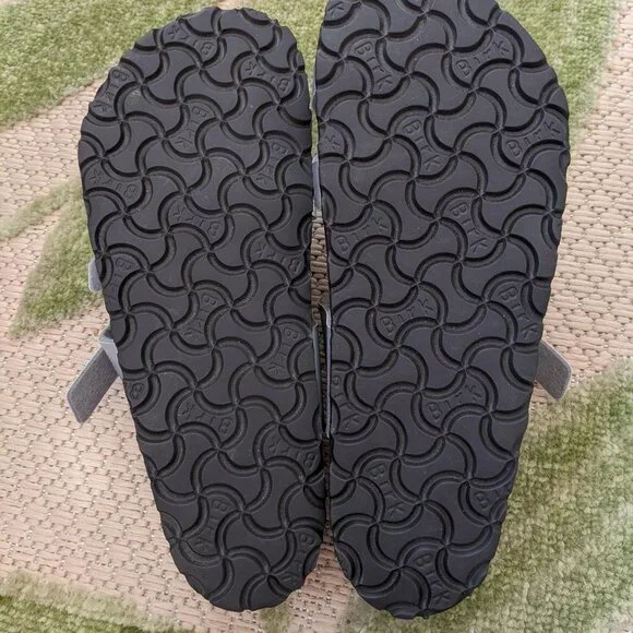 Birkenstock Mayari Sandals, Silver, size EU 37 (US 6.5/7) NEW - Picture 6 of 7
